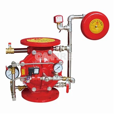 Automatisch brandalarmsysteem Deluge-klep